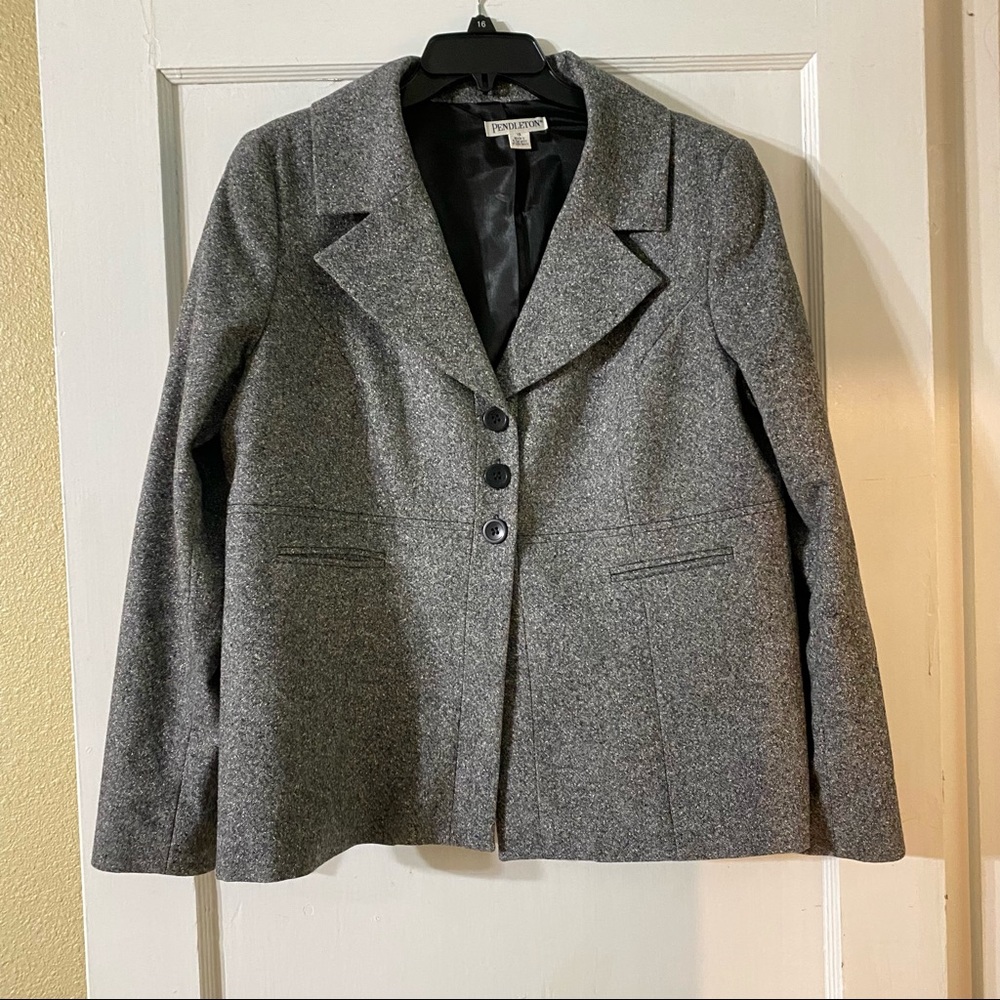 Pendleton vintage wool jacket coat size 16